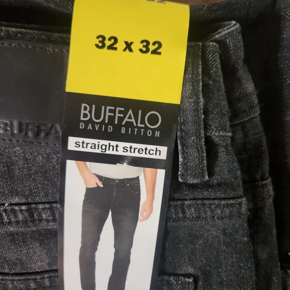 Buffalo David Bitton Men's Straight Jeans - Picture 3 of 3